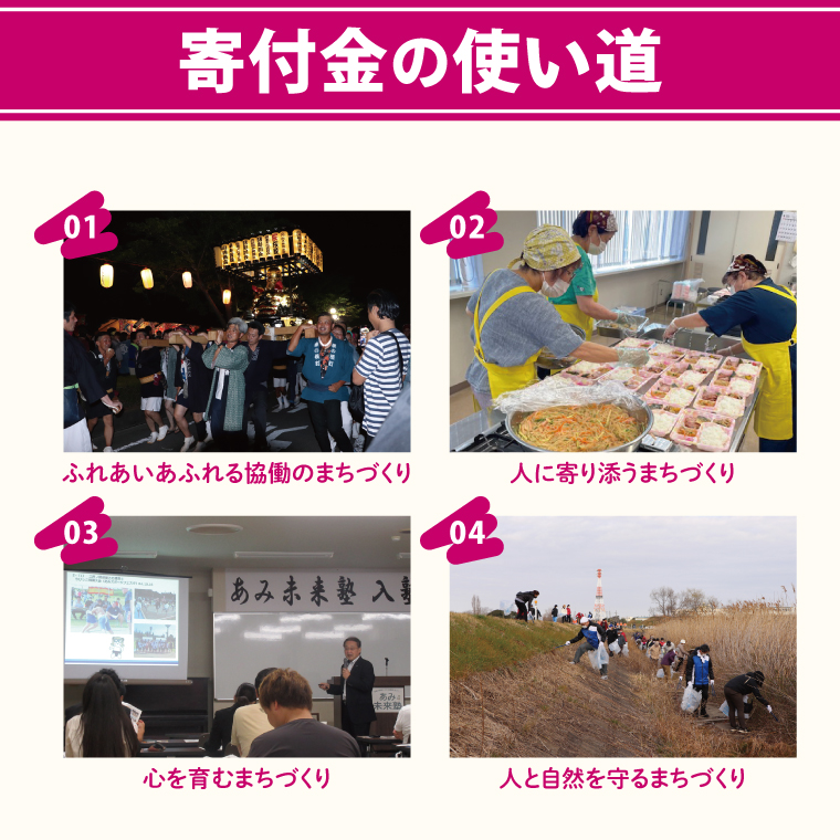 【返礼品なし】阿見町ふるさと応援寄附金(3000円)(000-02)