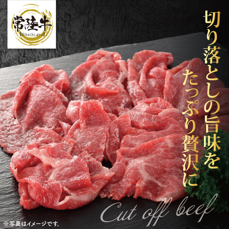 【茨城県共通返礼品】【6ヶ月定期便】常陸牛切り落とし 750g（250g×3）【黒毛和牛 国産 銘柄牛 牛肉 肉 冷凍 茨城県産】(81-28)