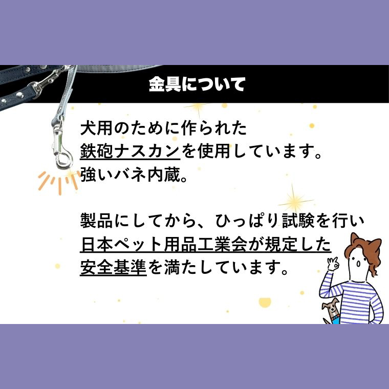 『すみれパープル』犬用光るリード/特注高輝度反射材使用【小型犬用10キロまで】｜散歩 愛犬 夜散歩 阿見町 茨城県（40-32）