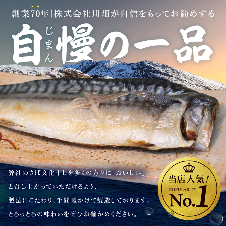 【3ヶ月定期便】【茨城県共通返礼品/神栖市】大トロさば文化干し 6パック｜一夜干し 飽和脂肪酸 EPA DHA 阿見町 茨城県(48-02)