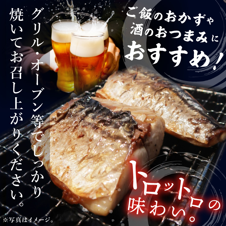 【3ヶ月定期便】【茨城県共通返礼品/神栖市】大トロさば文化干し 6パック｜一夜干し 飽和脂肪酸 EPA DHA 阿見町 茨城県(48-02)