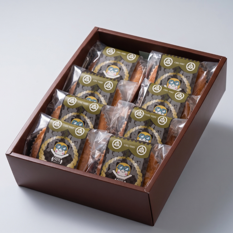 シエルヴェールの横綱マドレーヌ 焼き菓子 詰め合わせ バター香る しっとり スイーツ 個包装 ギフト おやつ 人気 お取り寄せ 二所の関部屋応援 茨城県 阿見町（34-05）