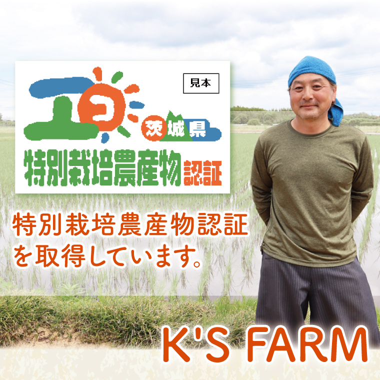 令和7年産 特別栽培農産物認証 コシヒカリ 精米 ５kg 特栽米 ネオニコフリー 減農薬 減化学肥料 安心 安全 こしひかり 白米 弁当 おにぎり オニギリ 有機肥料 特別栽培米 エコ農産物 茨城県産米(86-03)