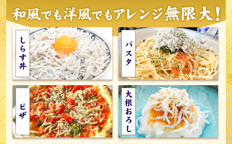 釜揚げしらす 大津港水揚げ しらす 2kg (茨城県共通返礼品：北茨城市) 川崎水産有限会社 《30日以内に出荷予定(土日祝除く)》釜揚げ 減塩 茨城県 河内町 【配送不可地域あり】（沖縄・離島）