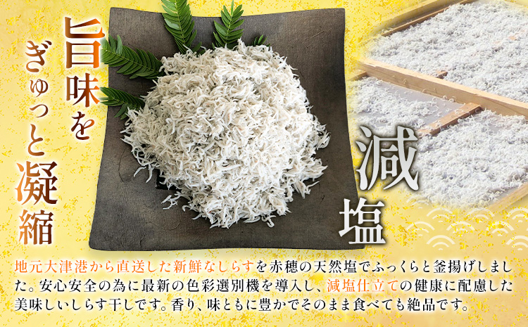 釜揚げしらす 大津港水揚げ しらす 2kg (茨城県共通返礼品：北茨城市) 川崎水産有限会社 《30日以内に出荷予定(土日祝除く)》釜揚げ 減塩 茨城県 河内町 【配送不可地域あり】（沖縄・離島）