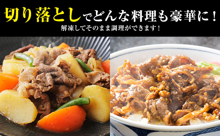 常陸牛 切り落とし 500g × 2パック 1kg (茨城県共通返礼品：茨城県産) ワークミート《30日以内に出荷予定(土日祝除く)》茨城県 河内町 常陸牛 和牛 切り落とし 焼肉 牛丼 肉じゃが 牛肉 牛 1000g