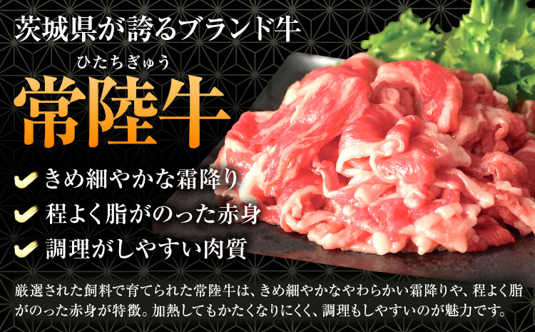 常陸牛 切り落とし 500g × 2パック 1kg (茨城県共通返礼品：茨城県産) ワークミート《30日以内に出荷予定(土日祝除く)》茨城県 河内町 常陸牛 和牛 切り落とし 焼肉 牛丼 肉じゃが 牛肉 牛 1000g