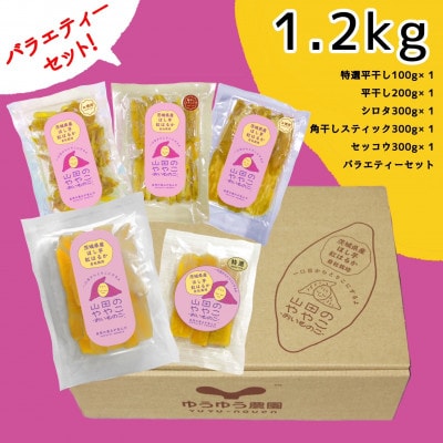 山田のややこ −おいものこ− バラエティーセット 1.2kg【配送不可地域：離島・沖縄県】【1505115】