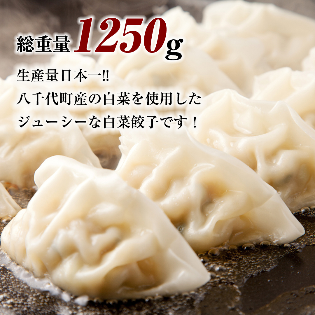 【国産素材】生産量日本一！八千代町の白菜を使った ジューシー白菜餃子 50個（冷凍）ぎょうざ 冷凍餃子 惣菜 中華 点心 お取り寄せ ギョーザ ギョウザ 小分け おつまみ [BN005ya]