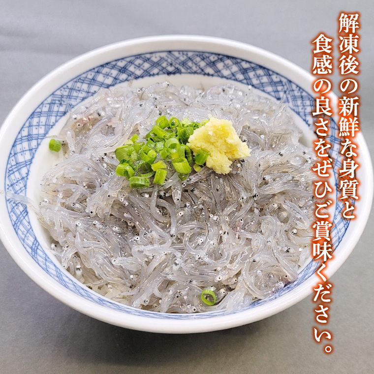 【先行予約 2026年5月発送予定】【凍眠】 冷凍 生しらす 約1kg 【訳あり】 しらす シラス 生シラス 新鮮 天然 小分け 魚介 海鮮 国産 刺身 真空 パック 訳あり 凍眠 [AU038ya]
