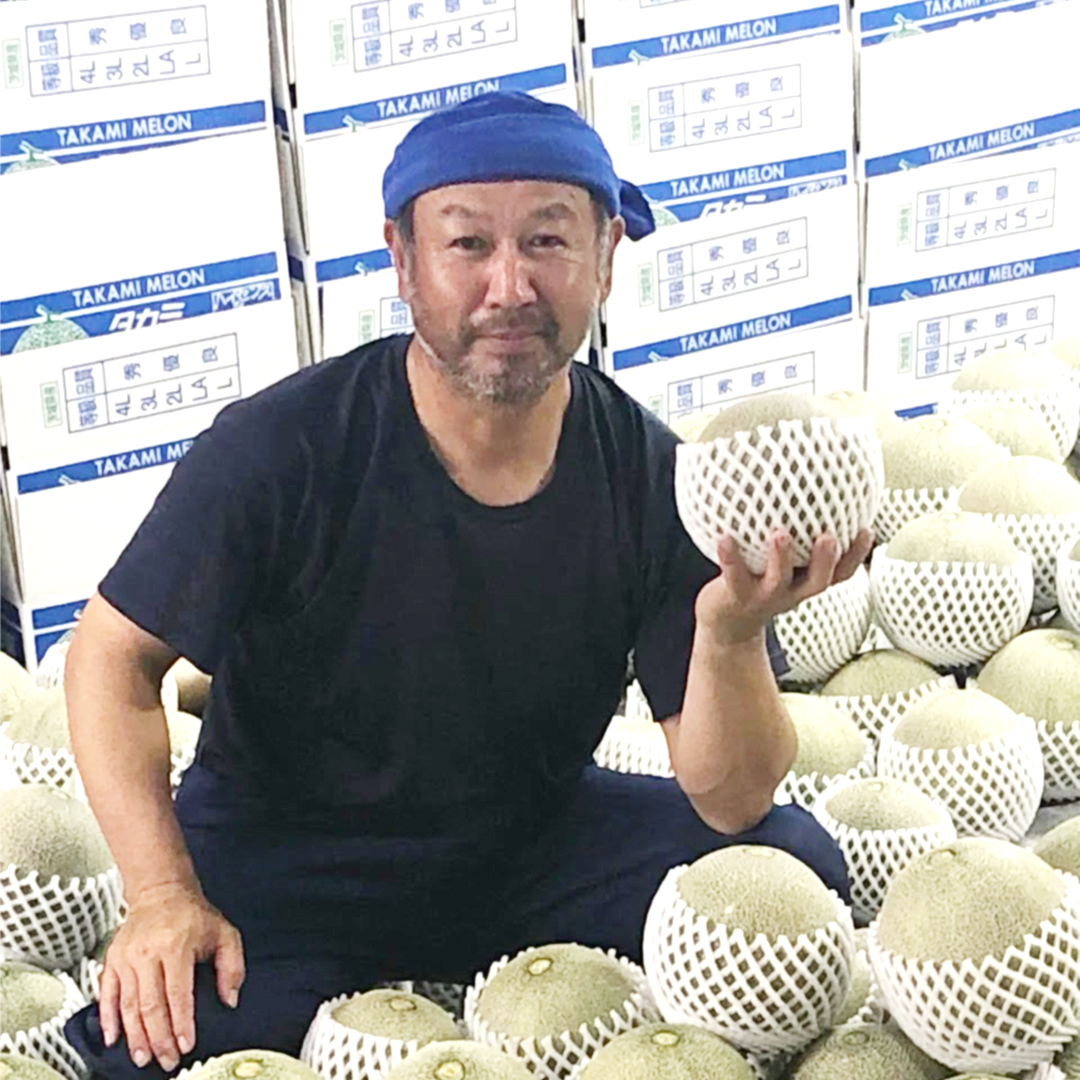 【 先行予約 2026年6月上旬以降発送】 令和8年産 八千代町産 タカミメロン 秀品 3玉 約5kg 期間限定 産地直送 果物 フルーツ メロン 甘い 人気 タカミ 貴味 [AX040ya]
