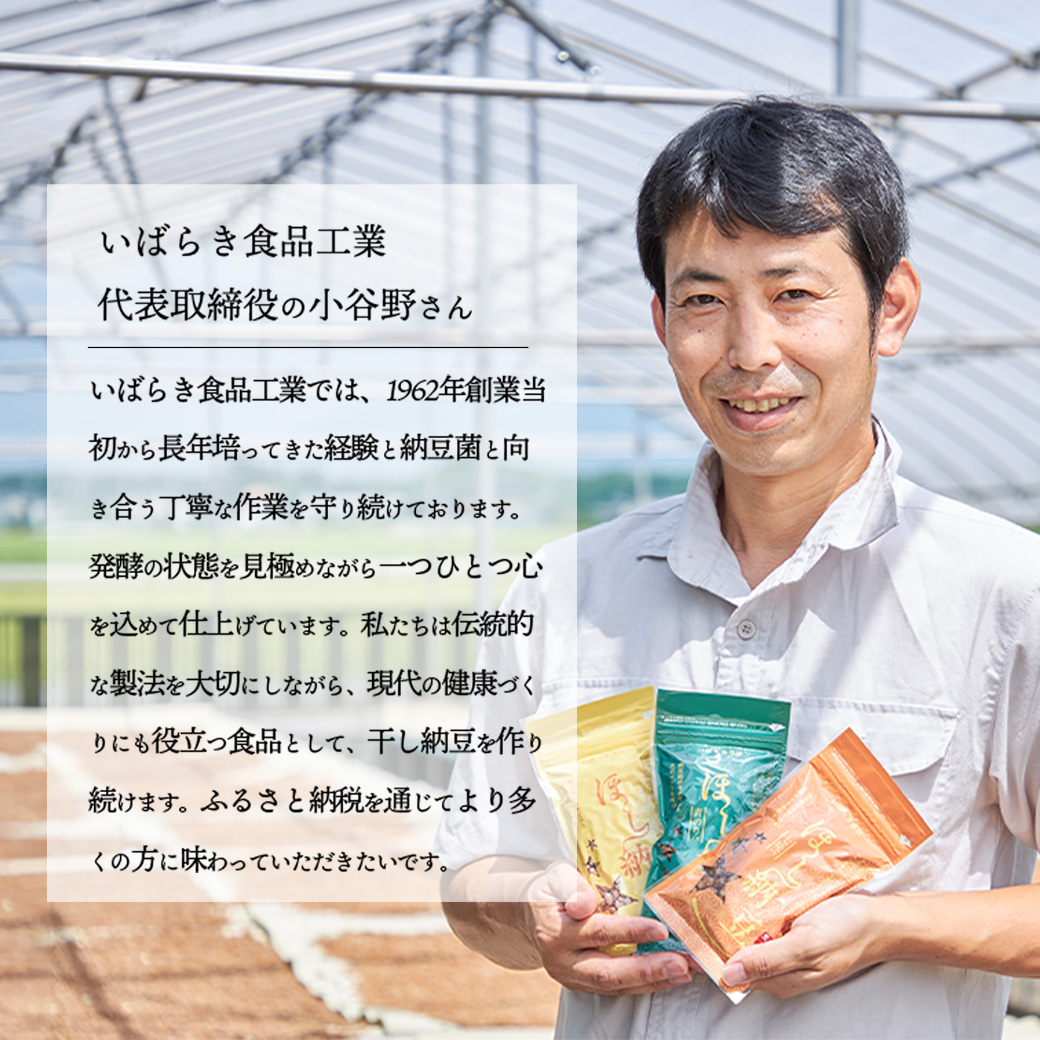 干納豆詰め合わせ 合計600g (100g×6袋)  柔らか仕上げ 青のり入り 干し納豆 ほし納豆 ドライ納豆 アウトドア 非常食 山登り1962年創業 [AL007ya]