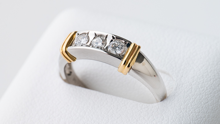 サイズ1213号指輪　リング　プラチナ　ゴールド　ダイヤモンド