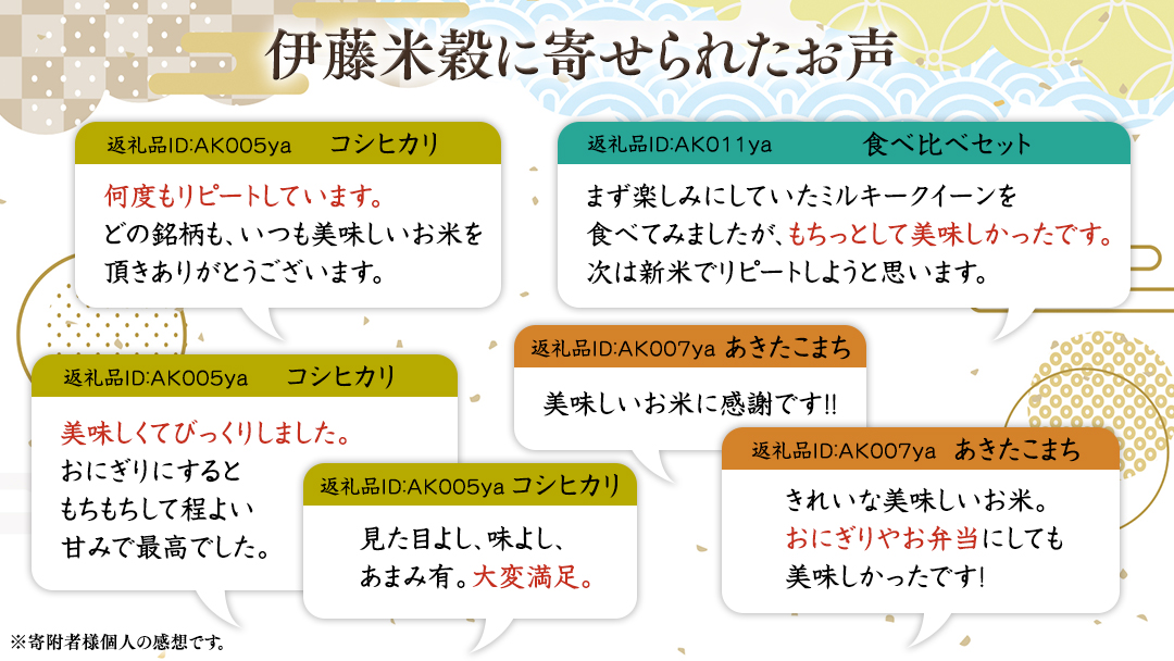 先行予約 】 令和5年産 新米 茨城県産 ミルキークイーン 12kg（ 5kg