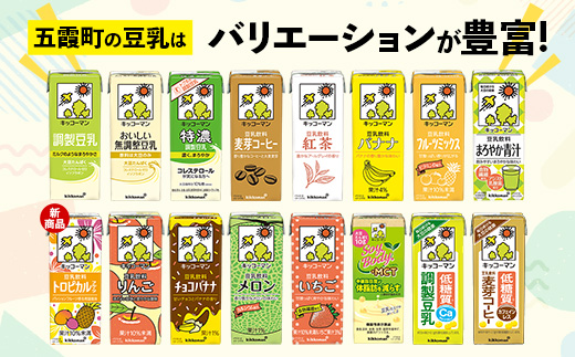 【定期便6回】【合計200ml×54本】低糖質 豆乳飲料麦芽コーヒー 200ml ／ 飲料 キッコーマン 健康 麦芽 コーヒー 豆乳飲料 大豆 パック セット 飲み切り 低糖質 定期便 茨城県 五霞町【価格改定】