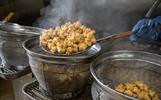 S237 道の駅さかいで大人気！ 一休揚げ【醤油(小粒)・塩味】 揚餅3箱大袋セット 揚げ餅 揚げおかき 手造り