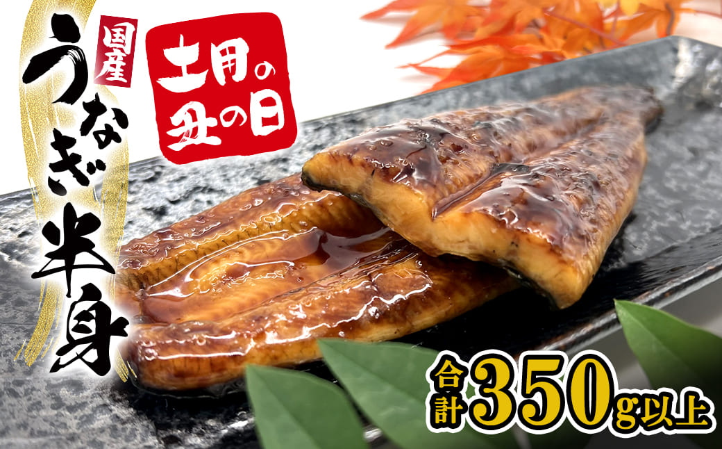 【土用の丑の日までにお届け】 国産 うなぎ ハーフカット 6パック 合計350g以上 うなぎ 鰻 ウナギ うなぎ蒲焼 うなぎ蒲焼き 蒲焼 蒲焼き 国産 タレ 山椒 人気 たれ 半身 K2669