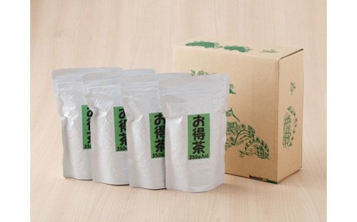 製茶工場直送 お茶1.4kg（350g×4袋）
