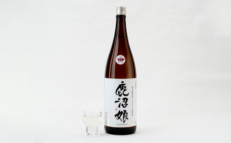 日本酒 本醸造 鹿沼娘 火入れ 1800ml お酒 酒 地酒 アルコール イセヒカリ 晩酌 お燗 燗酒 熱燗 プレゼント ギフト 贈り物 地産地消 鹿沼市 栃木県