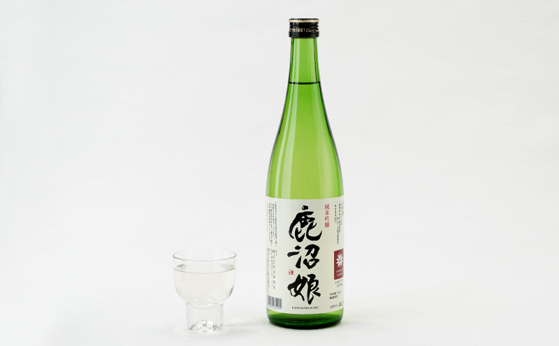 日本酒 純米吟醸 鹿沼娘 720ml お酒 酒 地酒 アルコール イセヒカリ 晩酌 プレゼント ギフト 贈り物 地産地消 鹿沼市 栃木県