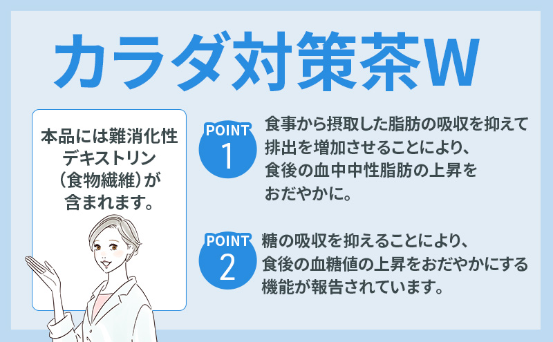 DHC カラダ対策茶W 30日分 3箱セット パウダータイプ 機能性表示食品 中性脂肪 血糖値 下げる 食品 お茶 茶 健康飲料 健康飲料粉末 粉末茶 健康 健康食品 美容 3箱 セット 栃木 栃木県 鹿沼市