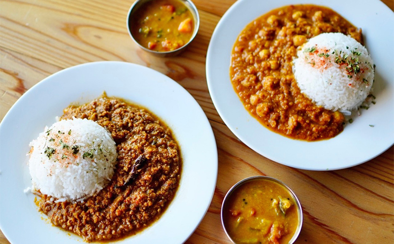 カレー 月とスパイス ひよこ豆カレー 180g×3個セット 冷凍パック オリジナルインドカレー 鹿沼市 栃木県