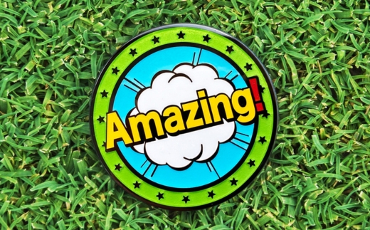 純銀製 七宝焼でできたオリジナルゴルフマーカー ｜ ゴルフ用品 民芸品 工芸品 伝統技術 雑貨 日用品 オリジナル デザイン 純銀製 七宝焼 プレゼント 記念品