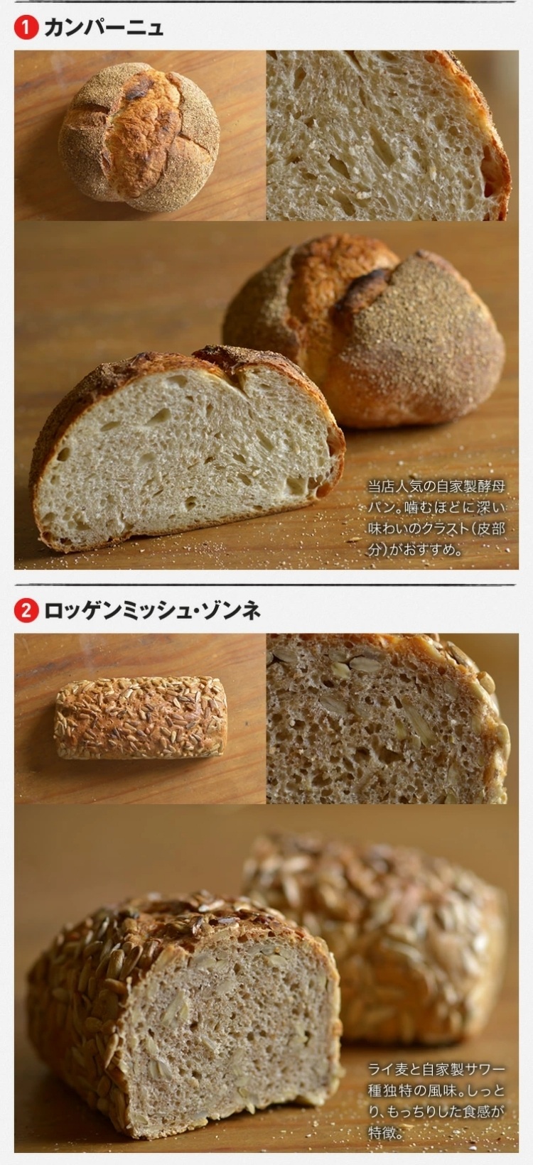ドイツパン＆ベーグル 6種セット(ドイツ産ライ麦＆国産小麦 使用) | パン 冷凍 保存可 リベイク 詰め合わせ グルメ