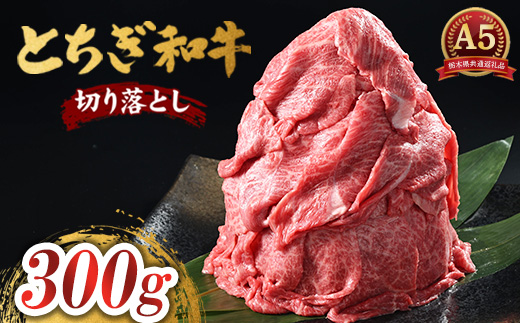 とちぎ和牛 A5 切り落とし 300g【栃木県共通返礼品・栃木県産】 | 肉 牛肉 和牛 国産 切り落とし 栃木県 鹿沼市