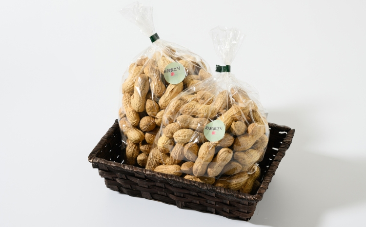 殻付き生落花生 おおまさり 約700g | らっかせい ピーナッツ おつまみ 鹿沼市 農家直送 ※北海道・沖縄・離島への配送不可