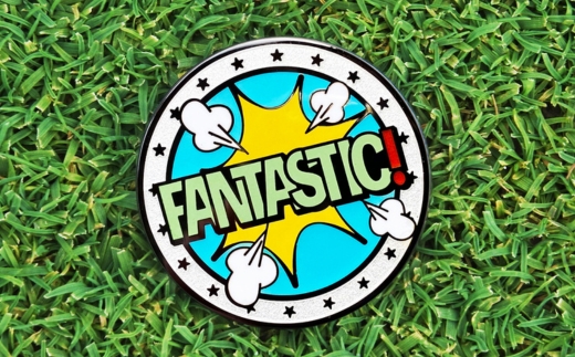 純銀製 七宝焼でできたオリジナルゴルフマーカー ｜ ゴルフ用品 民芸品 工芸品 伝統技術 雑貨 日用品 オリジナル デザイン 純銀製 七宝焼 プレゼント 記念品