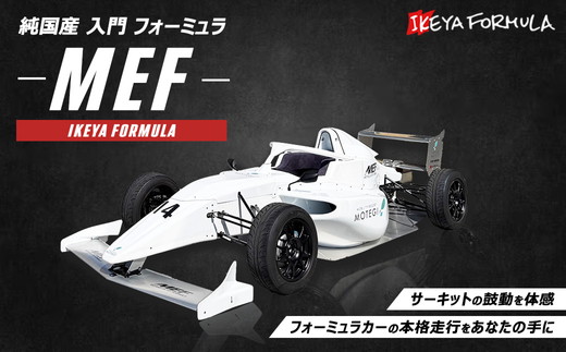 純国産 入門 フォーミュラ 『MEF』 | イケヤフォーミュラ 車 フォーミュラカー サーキット レース ※沖縄・離島への配送不可