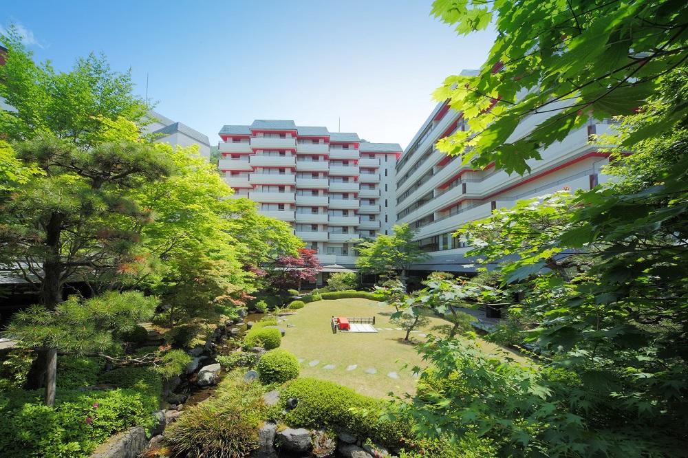 【鬼怒川グランドホテル夢の季】平休日1泊2食付 ペア宿泊券《和室》