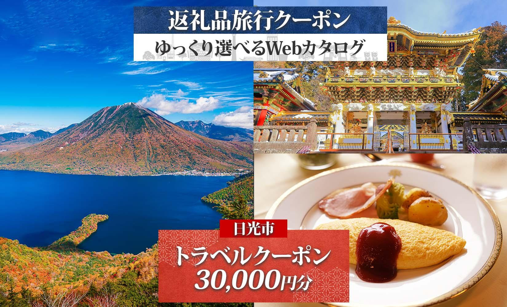 日光市 後から選べる 旅行クーポン（30,000円分） 旅行券 宿泊券