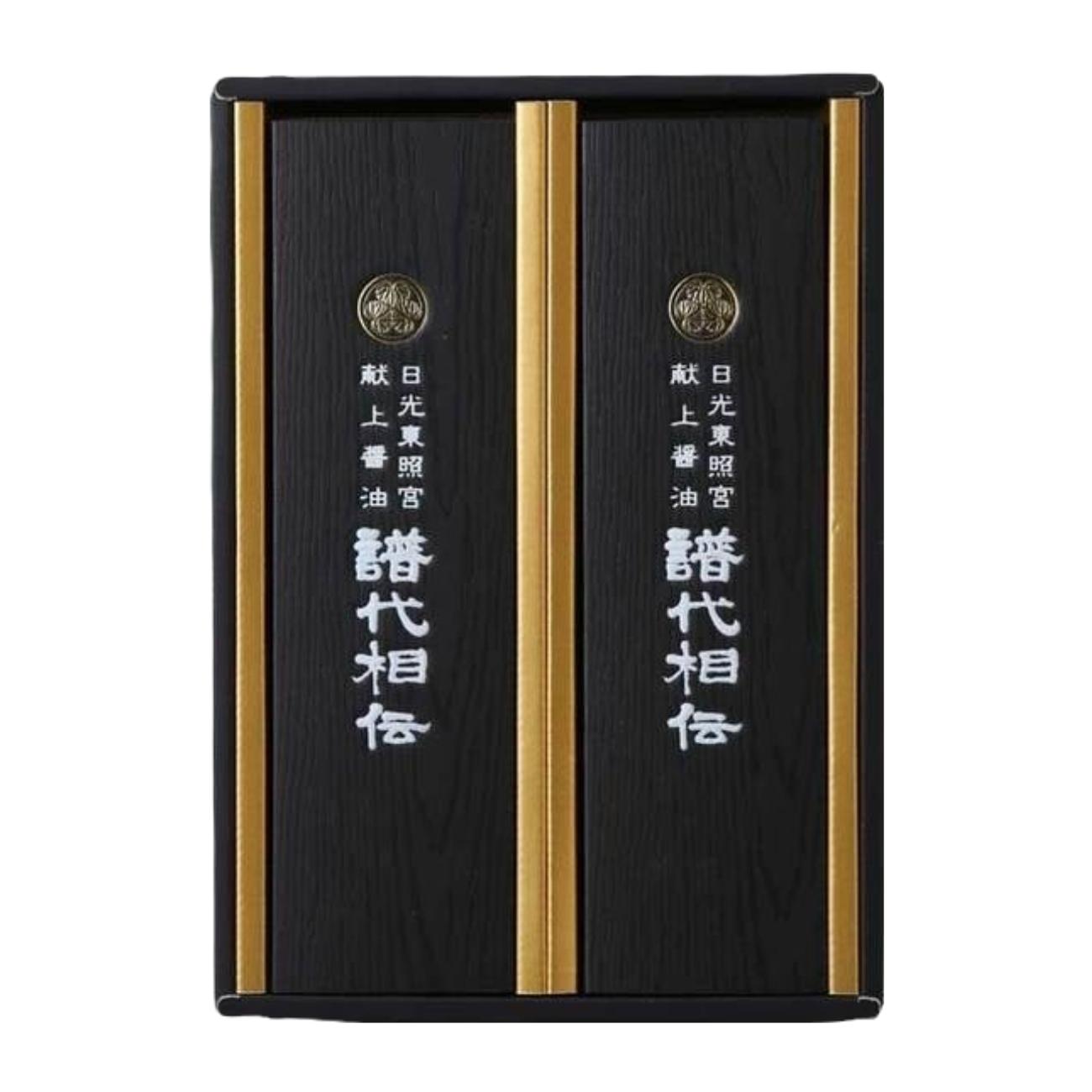 日光東照宮 献上醤油　譜代相伝「匠」200ml×2本 | 厳選 生醤油 秘蔵 高級 しょう油 ご当地 自家製 しょうゆ ギフト プレゼント お取り寄せ