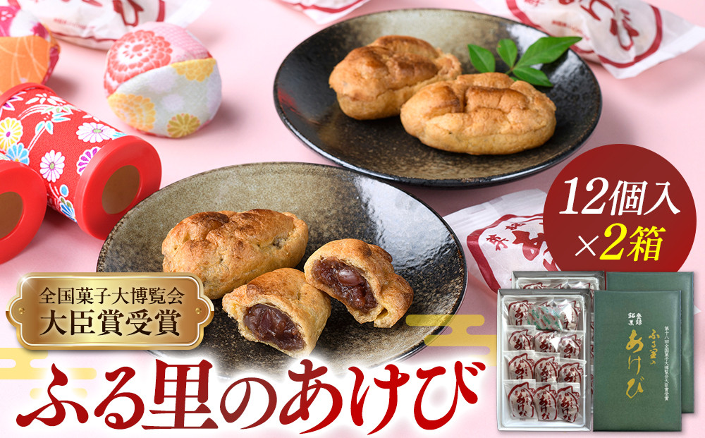 ふる里のあけび 12個入り× 2箱セット ｜ 登録銘菓 お菓子 スイーツ 和菓子 栃木県 日光市