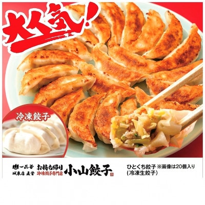 冷凍餃子専門店 小山餃子 [Mセット全85個]ひとくち餃子60個/大きい餃子25個【配送不可地域：離島】【1277811】