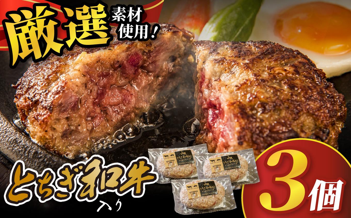 とちぎ和牛入りハンバーグ (1個150g)×3個 450g | 和牛 高級 ハンバーグ グルメ ジューシー ギフト 贈答 お取り寄せ 選べる おすすめ 肉汁 ふるさと 納税 おかず 美味しい お肉 にく 惣菜 家族 家庭 贅沢 ご褒美 栃木県 矢板市