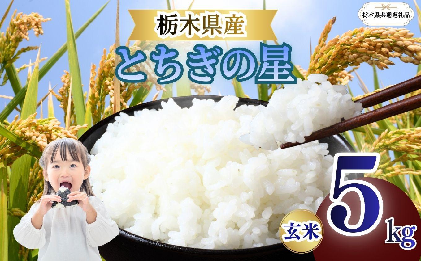 とちぎの星 玄米 5kg  | 栃木県 矢板市