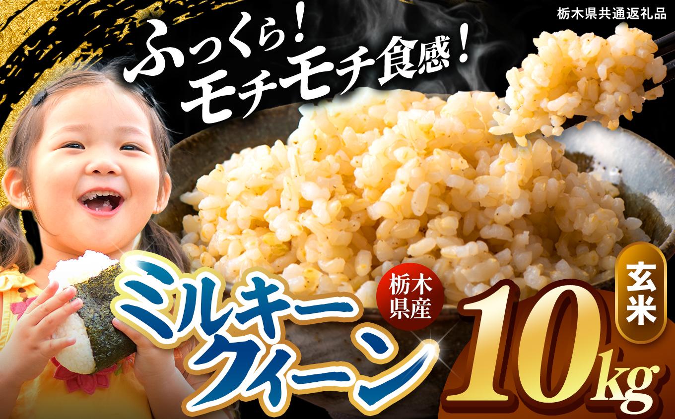 栃木県産 ミルキークイーン 玄米 10kg 2026年 先行予約 | 栃木県 矢板市