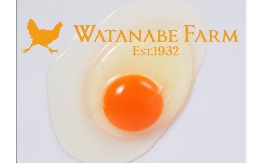 [平飼い有精卵30個] 濃厚な黄身が特徴 ワタナベファームのおてんば長女【平飼い有精卵あかり】