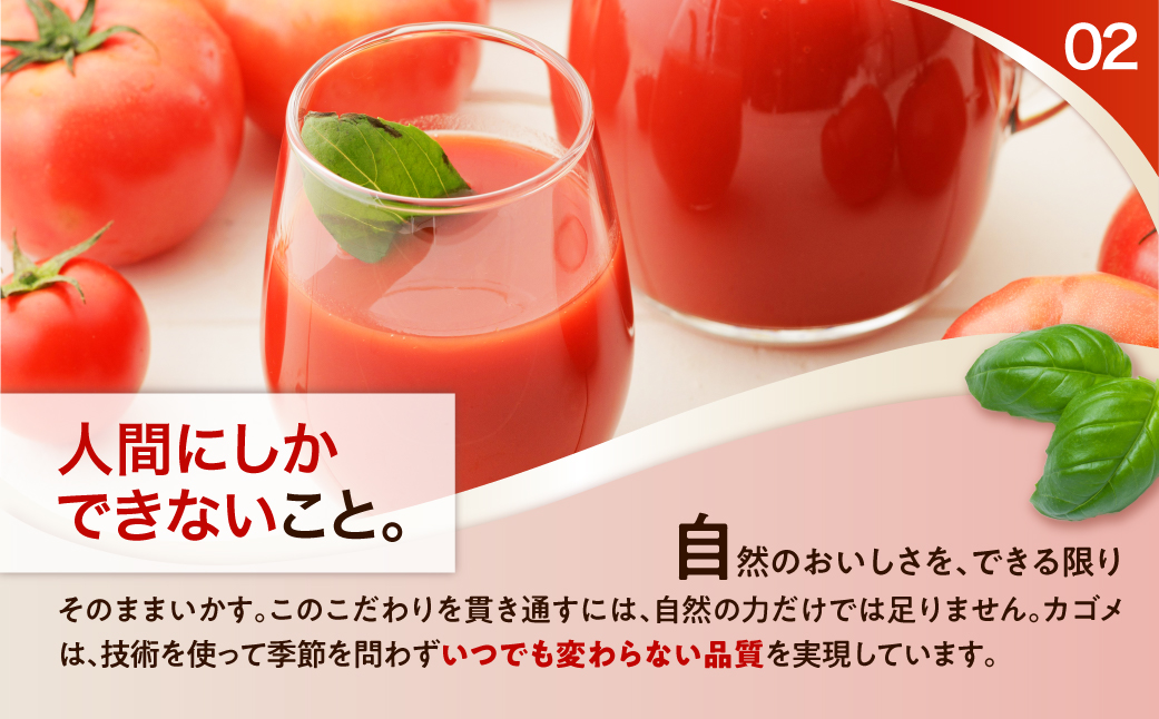 【定期便12ヵ月】カゴメ トマトジュース食塩無添加 720ml PET×15本 1ケース ns001-007