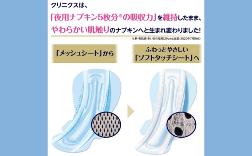 エリス朝まで超安心クリニクス （量が心配な人用）羽つき10枚（10枚×3パック）