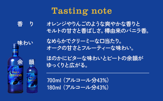 ウイスキー　ニッカ　セッション　奏楽　700ml×4本 栃木県さくら市の工場で熟成【ウィスキー セット お酒 ハイボール 水割り ロック 飲む 国産 洋酒 ジャパニーズ ウイスキー 蒸溜所 家飲み 酒 お湯割り】※着日指定不可