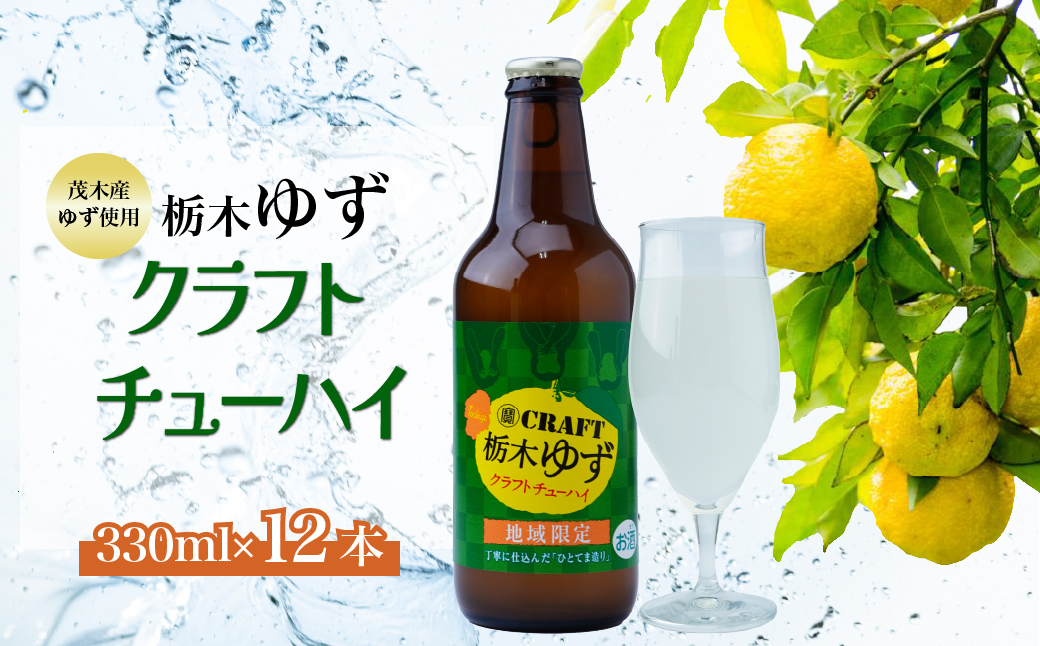 茂木町産ゆず使用！ クラフトチューハイ 330ml×12本 | チューハイ クラフト アルコール8% お酒 柚子 焼酎 晩酌 果肉 コク 手搾り 手作業 地域限定 宝クラフト 宝CRAFT 宝酒造 熟成 樽貯蔵 ゆずスピリッツ 寶クラフト 寶CRAFT もてぎプラザ 栃木県 茂木町