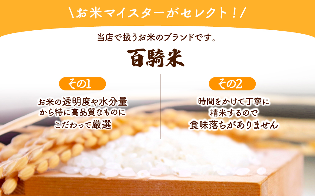 お米マイスター厳選!＜令和7年産＞茂木百騎米 精米 10kg（5kg×2袋） | コシヒカリ こしひかり おこめ 令和7年産 ライスパーラーかわかみ 栃木県 茂木町