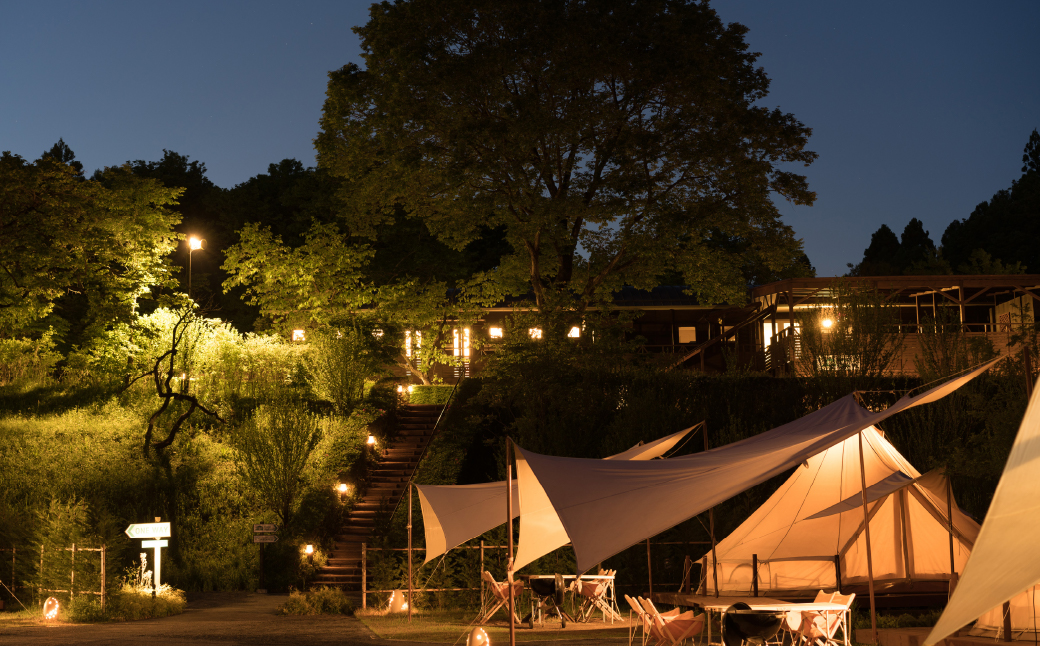 モビリティリゾートもてぎ ローテステント＆ベルテント宿泊補助券 9,000円分 |  森 キャンプ グランピング バーベキュー BBQ テント 自然体験 夏休み 親子 遊ぶ 子連れ 森遊び 安心 大浴場 くつろぎ 夕食付 朝食付 栃木県 茂木町