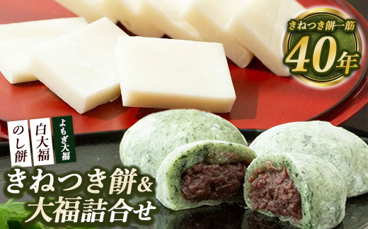 きねつき餅＆大福の詰合せ〔Ｂ-73〕