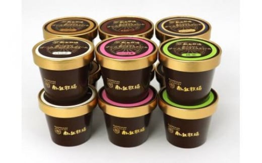南ヶ丘牧場 アイスクリーム12個セット スイーツ アイス 高級アイス 詰め合わせ 乳牛 冷凍 那須町〔P-132〕