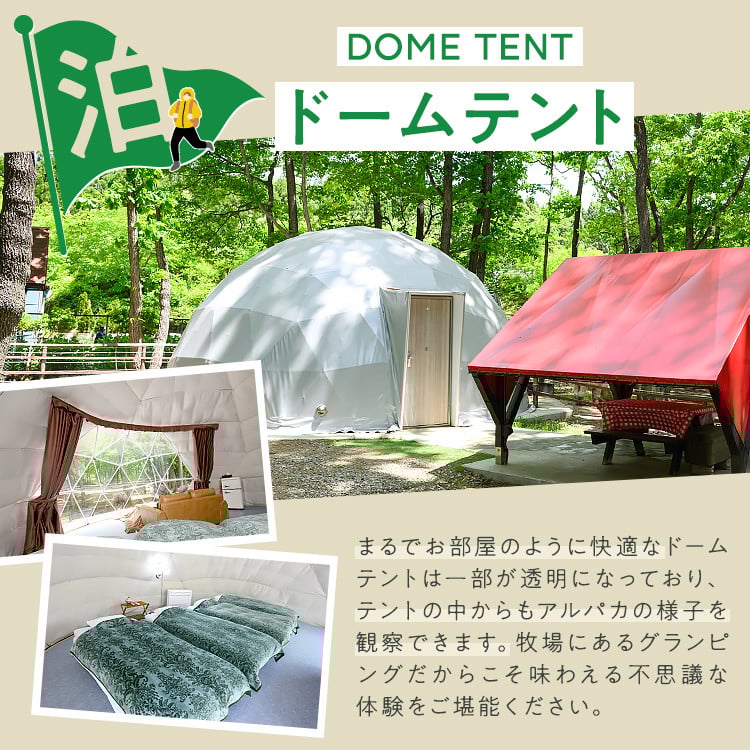 【泊まれる牧場】那須高原りんどう湖ファミリー牧場 日本初・アルパカと泊まれる グランピング 15,000円分利用券｜宿泊 旅行 レジャー アウトドア BBQ 国内 那須 栃木県 那須町〔E-46〕